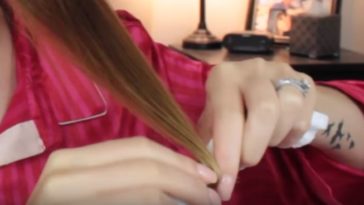 cheveux bouclés sans fer