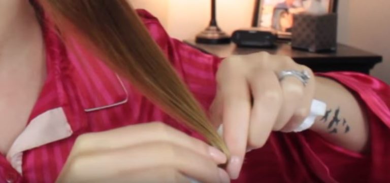 cheveux bouclés sans fer