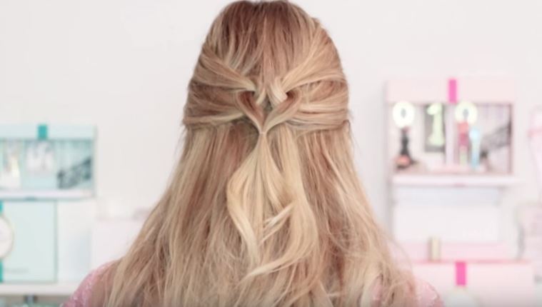 coiffure cheveux coeur