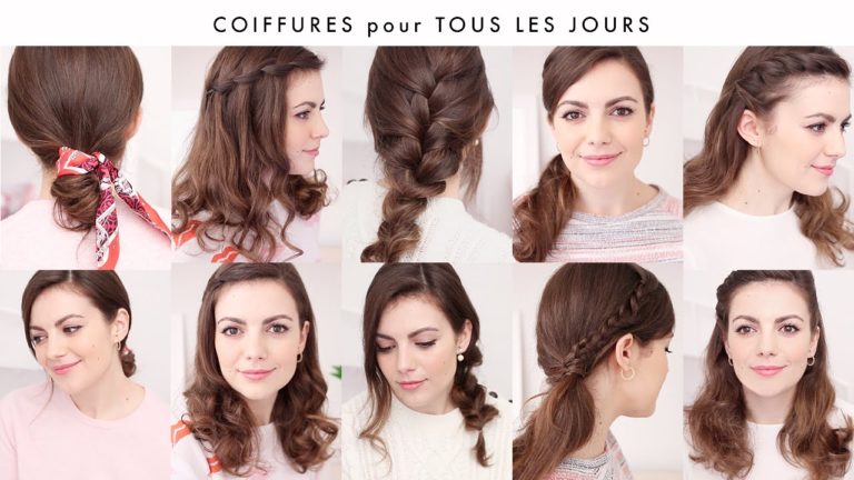 coiffures pour travailler