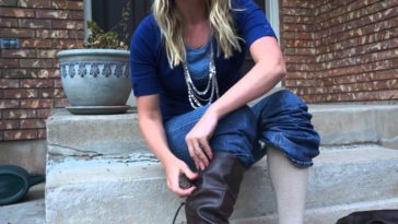 faire rentrer son jean dans ses bottes