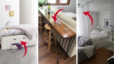 astuces petit appartement rangement place