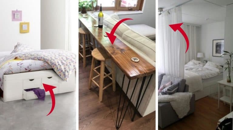 astuces petit appartement rangement place