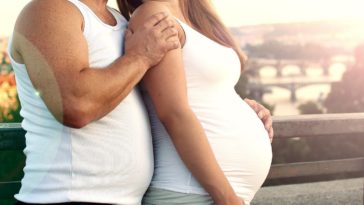 couple femme enceinte sida
