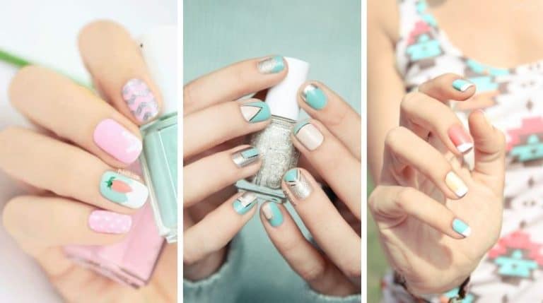 ongles manucure pastel nail lart