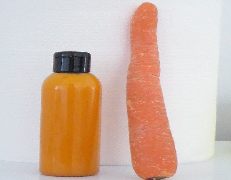 huile de carotte maison et zéro déchet