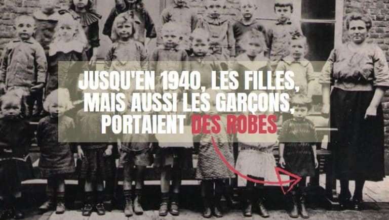anecdotes sur la mode robes école enfants
