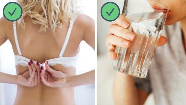 seins fermes poitrine ferme astuces raffermir soutien gorge boire eau