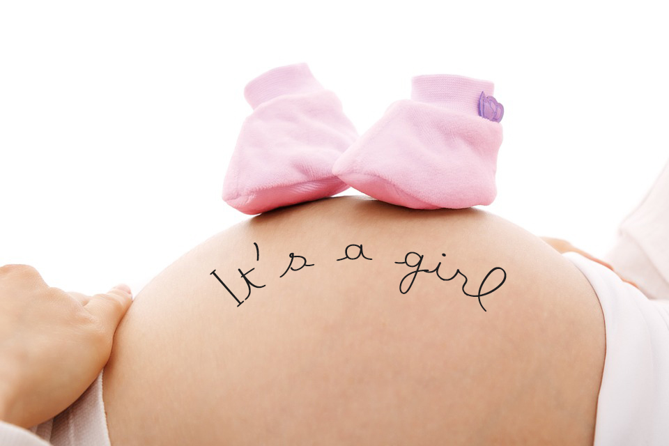 concevoir une fille ventre femme enceinte bébé grossesse