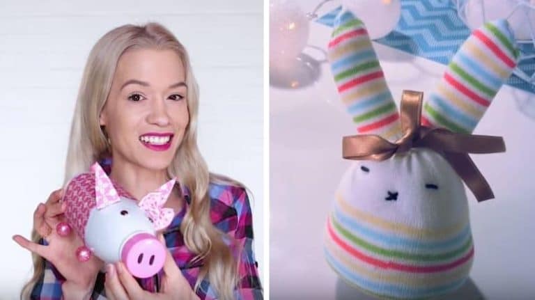 tirelire cochon jouets fille DIY