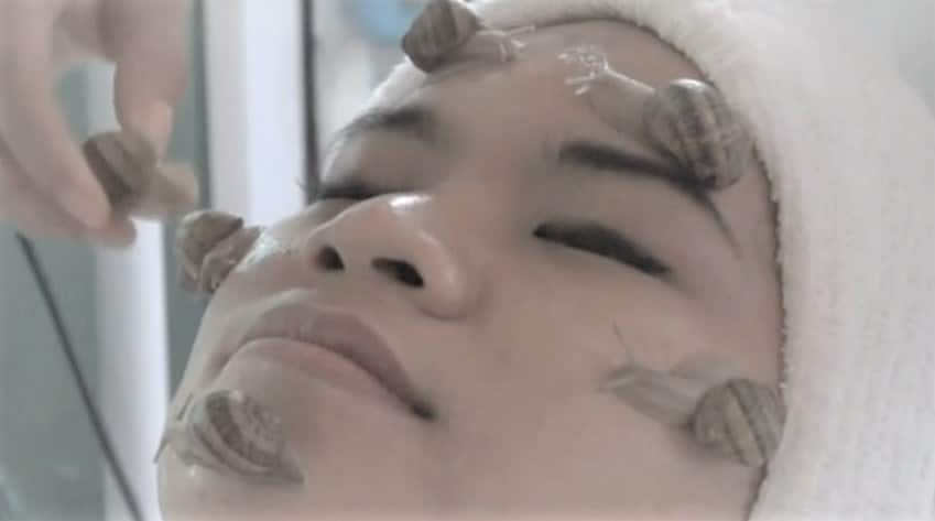 escargot bave peau routines insolites