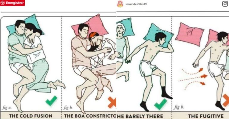 positions de couple pour dormir