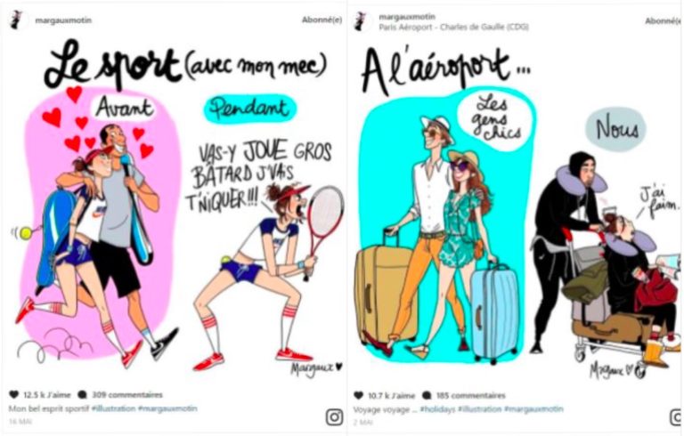 quotidien de couple dessin