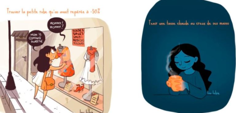 petits plaisirs de filles illustrations