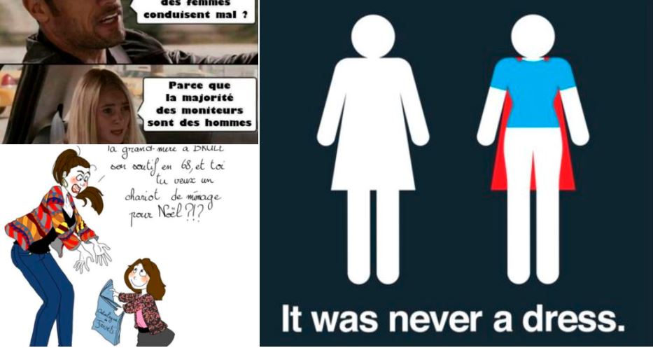 dessins qui illustrent le féminisme