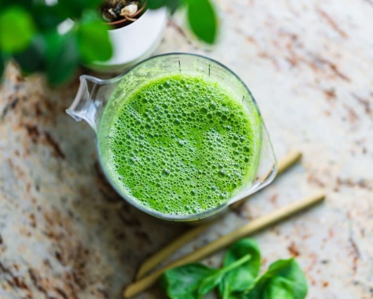 recette de smoothie vert detox jus de fruit