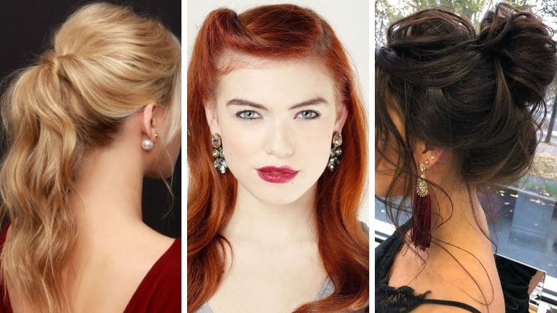 coiffures soirée tuto cheveux