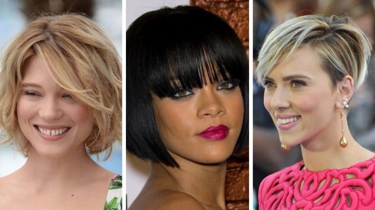 coupes courtes cheveux inspirations stars
