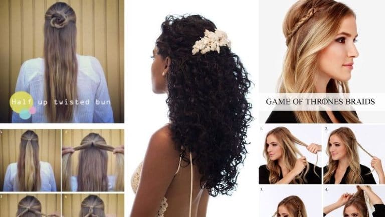 tutos coiffures cheveux lâchés