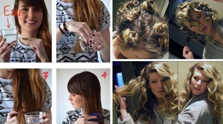 boucler onduler ses cheveux sans fer