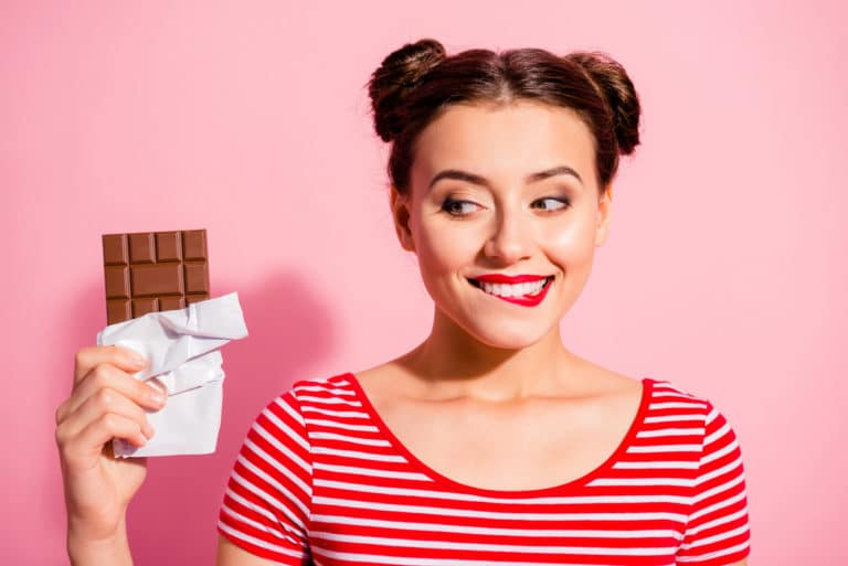 manger tablette de chocolat femme addiction
