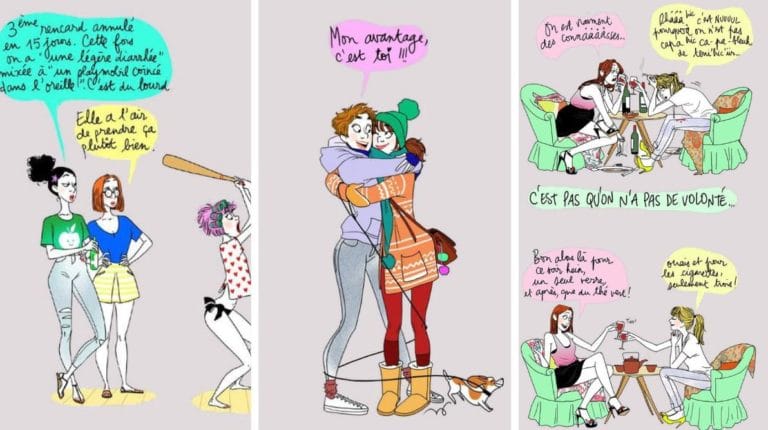 relation entre copines illustrations humour Margaux Motin