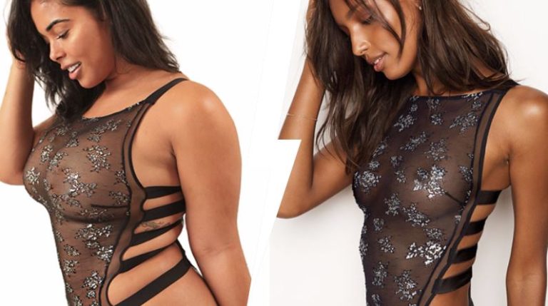 mannequins lingerie avant après photos