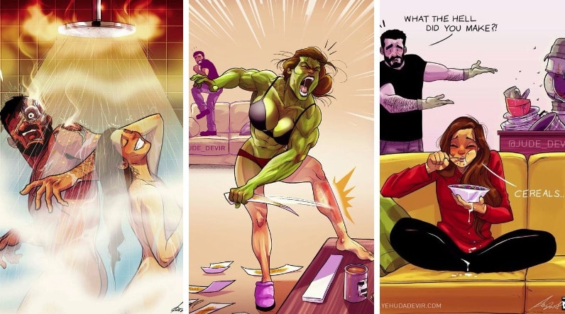 dessins humour couple yehuda devir