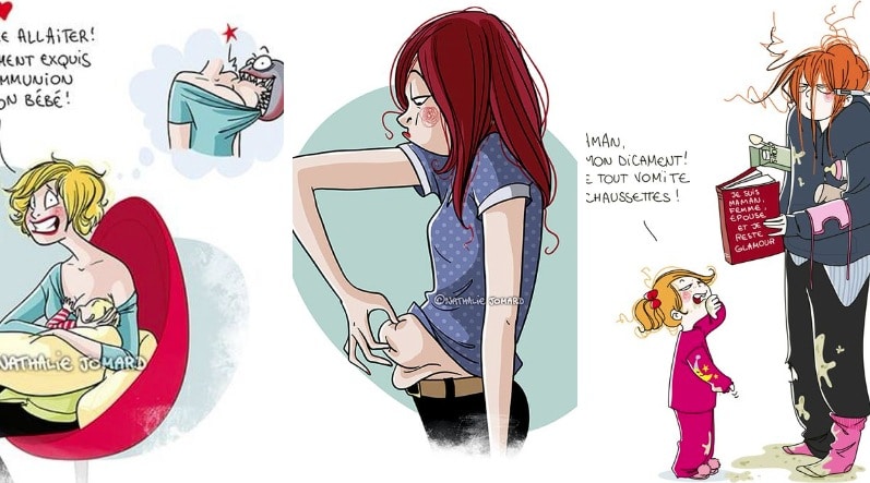 dessins humour illustrations enfants bebe