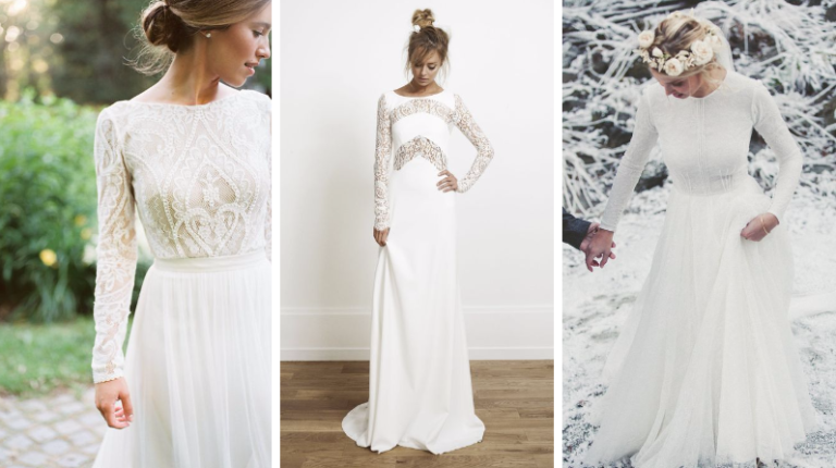 robes de mariée hiver inspiration
