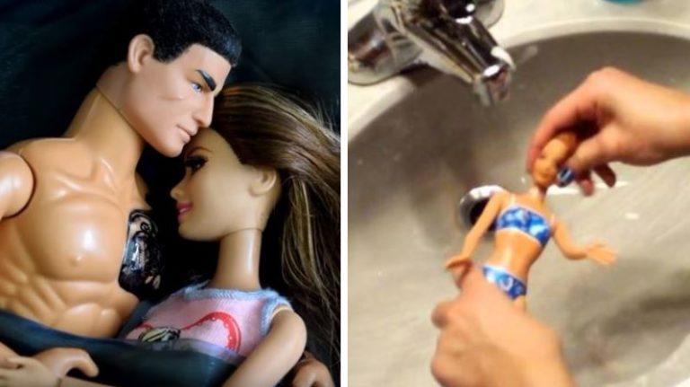 ken barbie jouer enfant