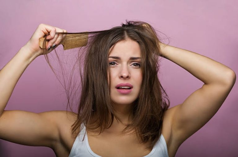 perdre ses cheveux brillants bon
