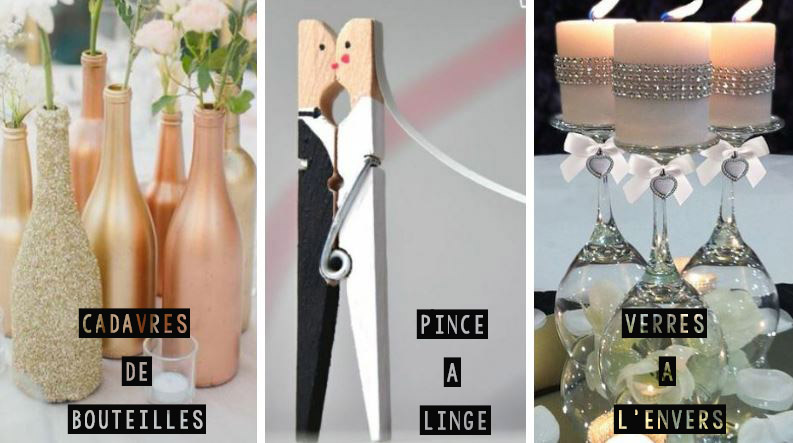 astuces mariage déco DIY maison inspiration décoration