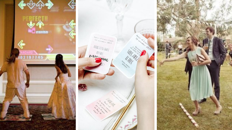activités mariage originales invités ennui