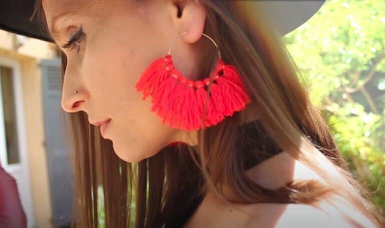 boucles oreilles diy tuto