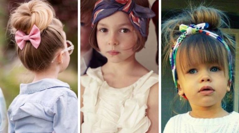 coiffure originale pour petite fille