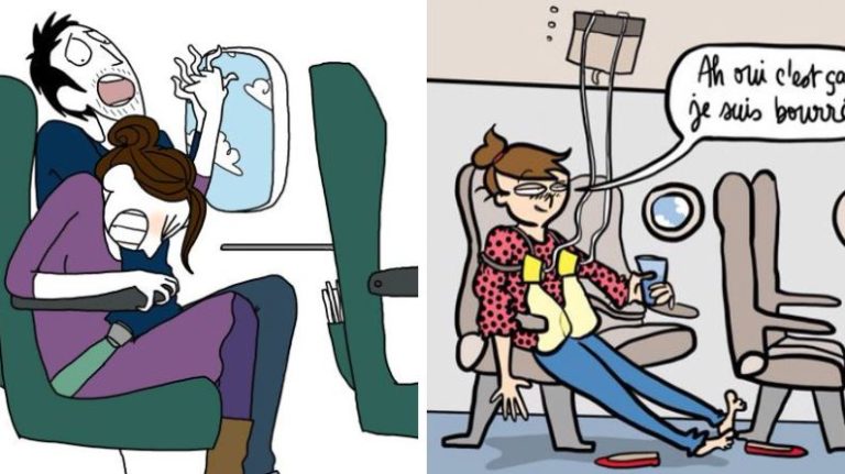 peur en avion scènes drôles