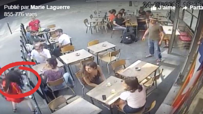 café agresseur femme