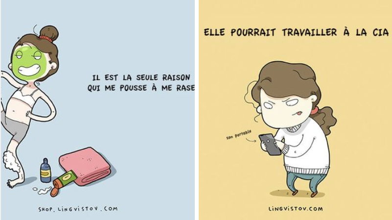 vision amour hommes femmes dessins illustrations humour différences