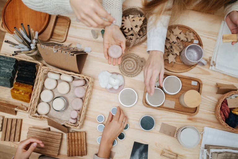 cosmétiques solides produits de beauté zéro déchet magasin boutique femme