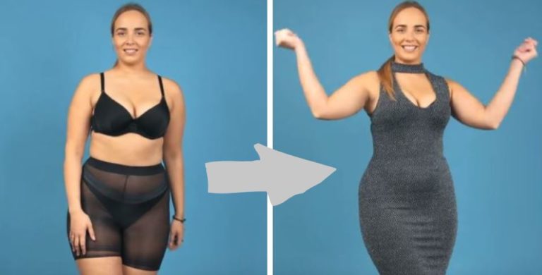 femme pulpeuse avant après astuces mode