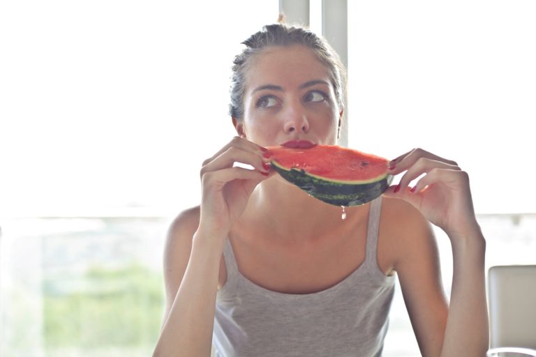 vivre mieux manger une pastèque