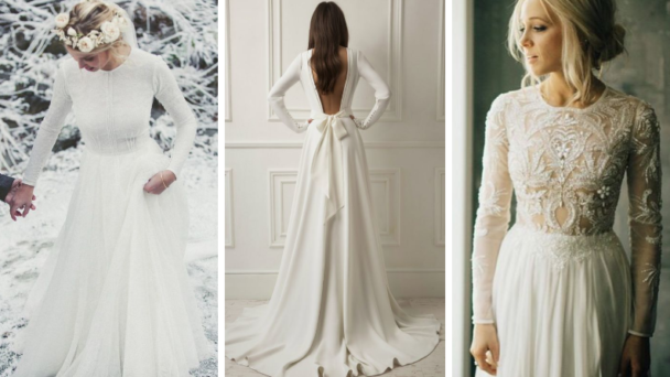 Mariage d'hiver : 10 robes de mariées sublimes pour la saison froide