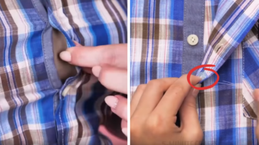 fille ronde astuce bouton chemise