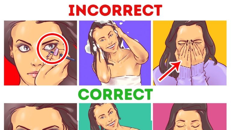 règles hygiène correctes incorrectes