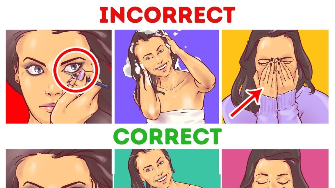 règles hygiène correctes incorrectes