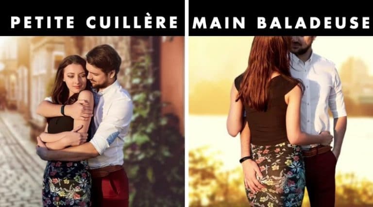 câlins de couple et personnalité de la relation
