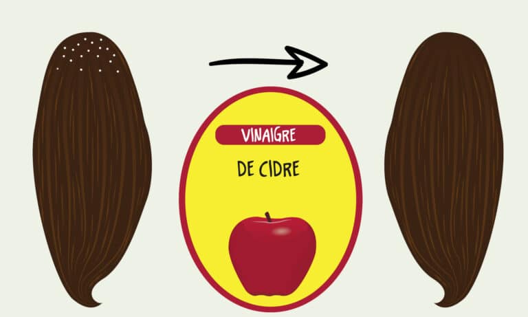 vinaigre de cidre astuces beauté insolites cheveux pellicules