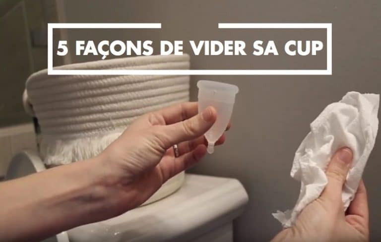 vider coupe menstruelle