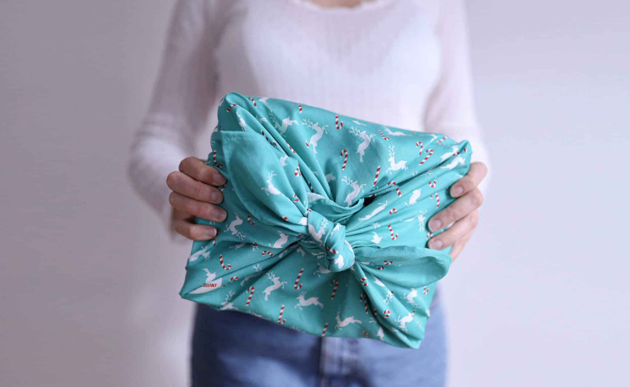 papier cadeau écologique en tissu